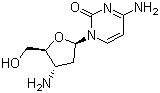 CAS 登录号：84472-90-2, 3'-氨基-2',3'-二脱氧胞苷