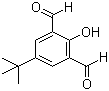 structure of CAS# 84501-28-0, 4-tert-Butyl-2,6-diformylphenol