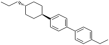 trans-4-Ethyl-4'-(4-propylcyclohexyl)-1,1'-biphenyl molecular structure (CAS 84540-37-4)