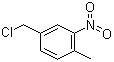 structure of CAS# 84540-59-0, 4-Methyl-3-nitrobenzyl chloride
