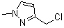 structure of CAS# 84547-64-8, 3-Chloromethyl-1-methyl-1H-pyrazole
