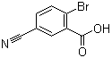 structure of CAS# 845616-12-8, 2-溴-5-氰基苯甲酸