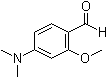 structure of CAS# 84562-48-1, 2-甲氧基-4-二甲基氨基苯甲醛