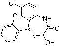 structure of CAS# 846-49-1, Lorazepam
