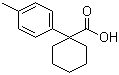 1-(4-甲基苯基)-1-环己羧酸分子结构 (CAS 84682-27-9)