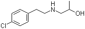 CAS 登录号：847063-13-2, 1-[[2-(4-氯苯基)乙基]氨基]-2-羟基丙烷
