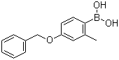 structure of CAS# 847560-49-0, 4-Benzyloxy-2-methylphenylboronic acid