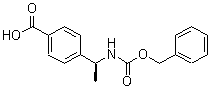CAS # 847729-00-4, 4-[(1S)-1-[[(Benzyloxy)carbonyl]amino]ethyl]benzoic acid
