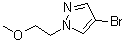 structure of CAS# 847818-49-9, 1-(2-Methoxyethyl)-4-bromo-1H-pyrazole