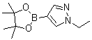 structure of CAS# 847818-70-6, 1-Ethylpyrazole-4-boronic acid pinacol ester