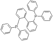 structure of CAS# 84783-64-2, 2,2'-Bis(diphenylphosphino)-1,1'-biphenyl