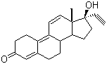 Norgestrienone molecular structure (CAS 848-21-5)