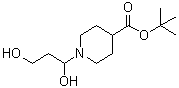 CAS 登录号：848070-16-6, 3-[4-(叔丁氧羰基)哌啶-1-基]-3-羟基丙烷醇