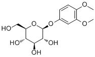 structure of CAS# 84812-00-0, 3,4-Dimethoxyphenyl beta-D-glucoside