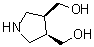 CAS # 848616-45-5, (3R,4S)-rel-3,4-Pyrrolidinedimethanol