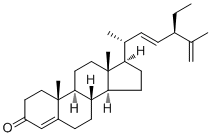 CAS 登录号：848669-09-0, 豆甾-4,22,25-三烯-3-酮