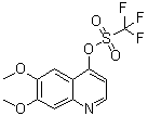 CAS 登录号：849217-54-5, 6,7-二甲氧基喹啉-4-基三氟甲烷磺酸酯