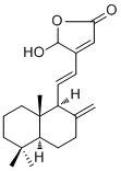 CAS # 849245-34-7, Chinensine B, 4-[(1E)-2-[(1S,4aS,8aS)-Decahydro-5,5,8a-trimethyl-2-methylene-1-naphthalenyl]ethenyl]-5-hydroxy-2(5H)-furanone