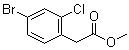 structure of CAS# 849934-94-7, 4-Bromo-2-chlorobenzeneacetic acid methyl ester