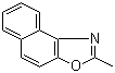 structure of CAS# 85-15-4, 2-Methylnaphth[1,2-d]oxazole