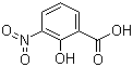 structure of CAS# 85-38-1, 3-Nitrosalicylic acid