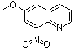 6-Methoxy-8-nitroquinoline molecular structure (CAS 85-81-4)