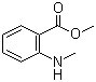 structure of CAS# 85-91-6, Methyl 2-(methylamino)benzoate