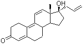 烯丙孕素分子结构 (CAS 850-52-2)