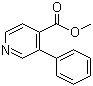 structure of CAS# 850162-87-7, 3-Phenyl-4-pyridinecarboxylic acid methyl ester
