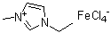 structure of CAS# 850331-04-3, 1-乙基-3-甲基-1H-咪唑鎓 (T-4)-四氯铁酸盐