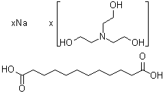 CAS # 85049-97-4, Dodecanedioic acid sodium salt, compd. with 2,2',2''-nitrilotris[ethanol]