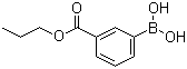 structure of CAS# 850568-78-4, 3-(Propoxycarbonyl)phenylboronic acid