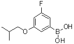 CAS # 850589-57-0, [3-Fluoro-5-(2-methylpropoxy)phenyl]boronic acid, B-[3-Fluoro-5-(2-methylpropoxy)phenyl]boronic acid, 5-Fluoro-3-isobutoxyphenylboronic acid