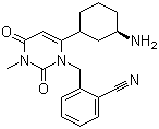 structure of CAS# 850649-61-5, Alogliptin