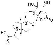 CAS 登录号：850878-47-6, 披针叶五味子二内酯 F