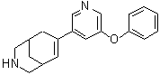 CAS 登录号：850991-88-7, 7-(5-苯氧基-3-吡啶基)-3-氮杂双环[3.3.1]壬-6-烯