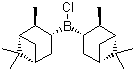 structure of CAS# 85116-37-6, (-)-Diisopinocampheyl chloroborane