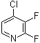 4-Chloro-2,3-difluoropyridine molecular structure (CAS 851178-99-9)