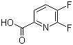5,6-Difluoropyridine-2-carboxylic acid molecular structure (CAS 851386-38-4)