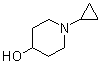 1-Cyclopropylpiperidin-4-ol molecular structure (CAS 851847-62-6)