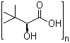 structure of CAS# 851866-86-9, (2S)-2-Hydroxy-3,3-dimethylbutanoic acid homopolymer