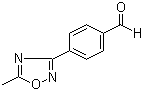 4-(5-Methyl-1,2,4-oxadiazol-3-yl)benzaldehyde molecular structure (CAS 852180-60-0)