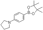 structure of CAS# 852227-90-8, 4-(Pyrrolidin-1-yl)benzeneboronic acid pinacol ester