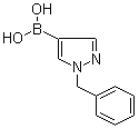 structure of CAS# 852362-22-2, (1-苄基-1H-吡唑-4-基)硼酸