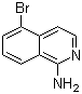 structure of CAS# 852570-80-0, 5-Bromoisoquinolin-1-amine