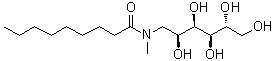 structure of CAS# 85261-19-4, 壬基-N-甲基葡糖胺