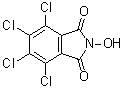 4,5,6,7-四氯-2-羟基-1H-异吲哚-1,3(2H)-二酮分子结构 (CAS 85342-65-0)