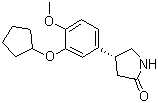 structure of CAS# 85416-75-7, (R)-(-)-Rolipram