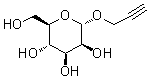 Propargyl alpha-D-mannopyranoside molecular structure (CAS 854262-01-4)