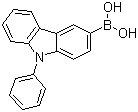 structure of CAS# 854952-58-2, (9-Phenyl-9H-carbazol-3-yl)boronic acid